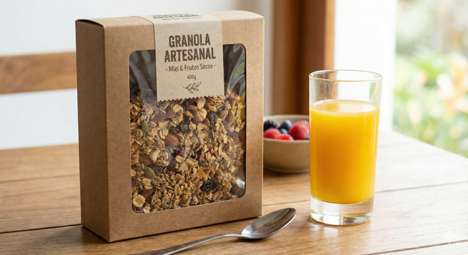 Cereal Granola con Frutos Secos 400g