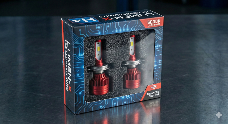 Bombillos LED H4 para Faros (Par)