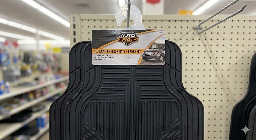 Juego de Alfombras de Goma (4 pzas)